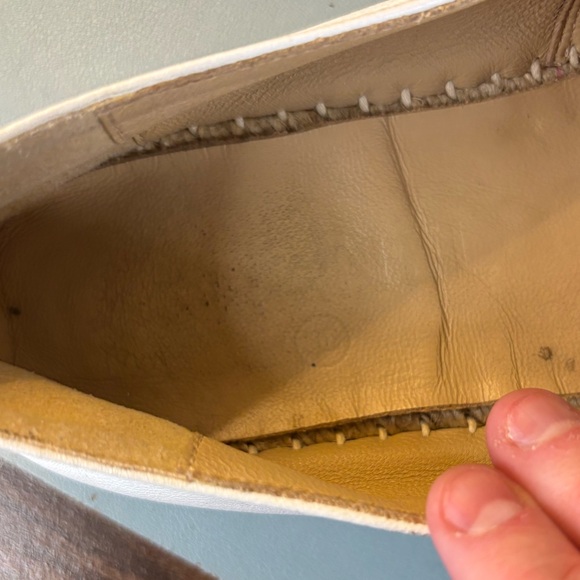 Chanel white and black leather espadrilles woman’s 8 - Picture 6 of 10